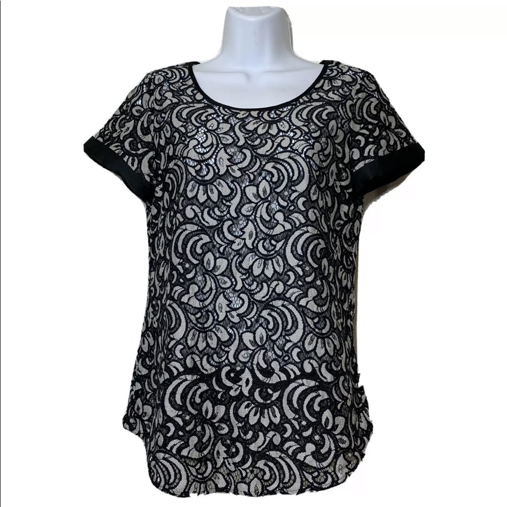 Express Black lace  top